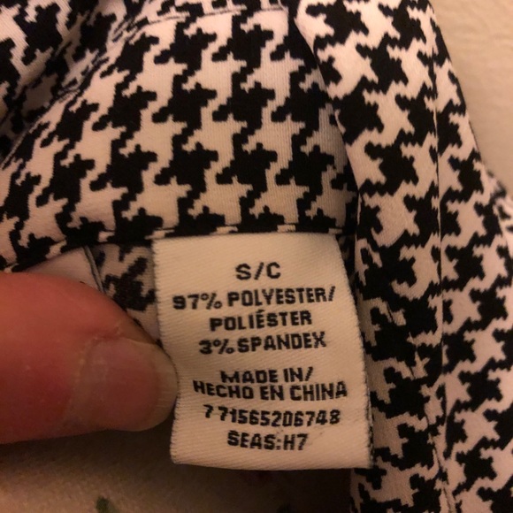Covington Herringbone black and white blouse - Picture 6 of 7